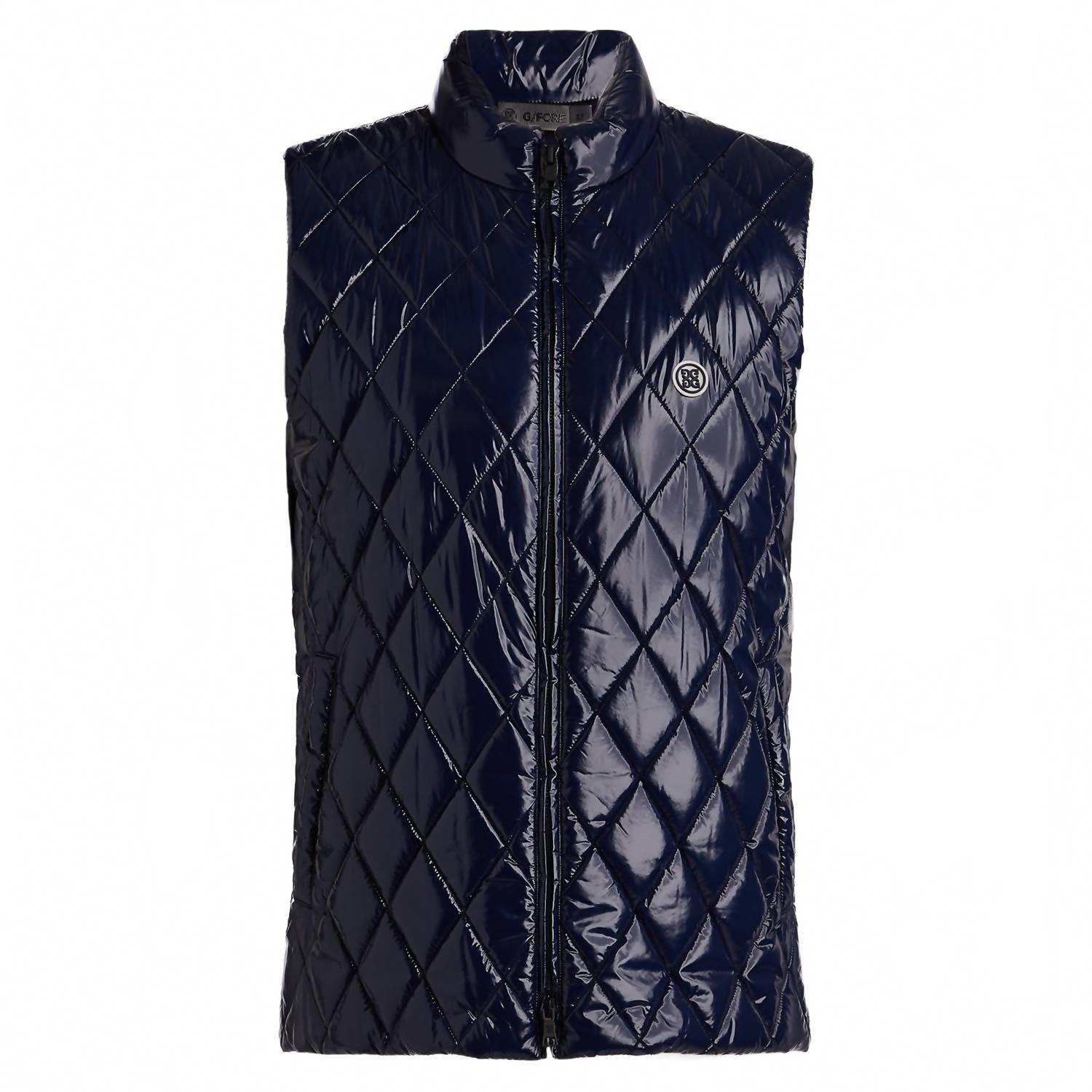 New G/Fore Men's Wool Lined Quilted Life Vest In Twilight